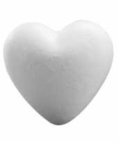 Valentijn 1x piepschuim hartje van 12 cm kado