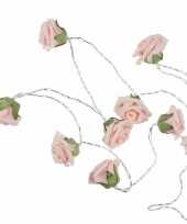 Valentijn decoratie led verlichting rozen 140 cm kado