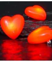 Valentijn hartjes broche met knipperlicht kado