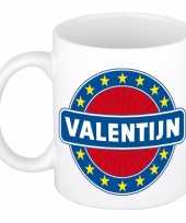 Valentijn naam koffie mok beker 300 ml kado