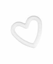 Valentijn piepschuim open hart 20 cm kado