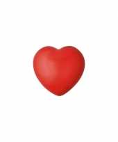 Valentijn stressbal rood hartje kado